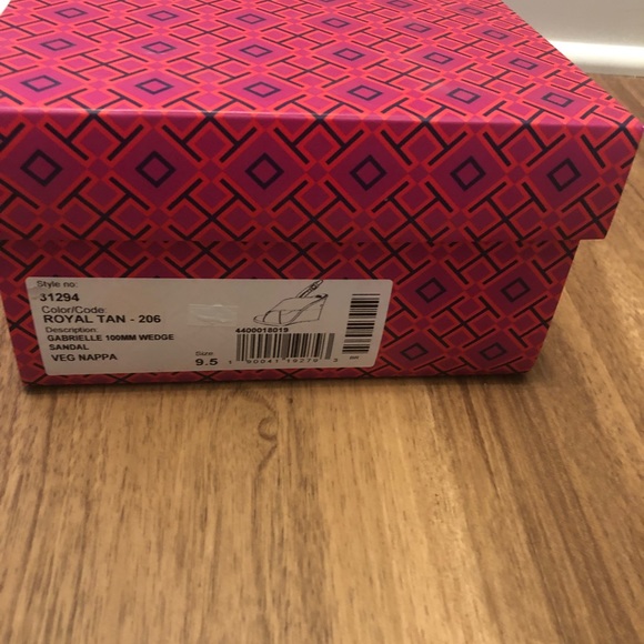 NIB Tory Burch Leather Wedges! - Picture 3 of 5